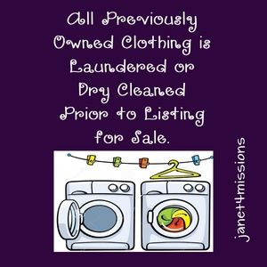 Clothing Care Instructions